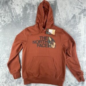 The North Face Men's Half Dome Pullover Hoodie In Brandy Brown Size Medium NWT
